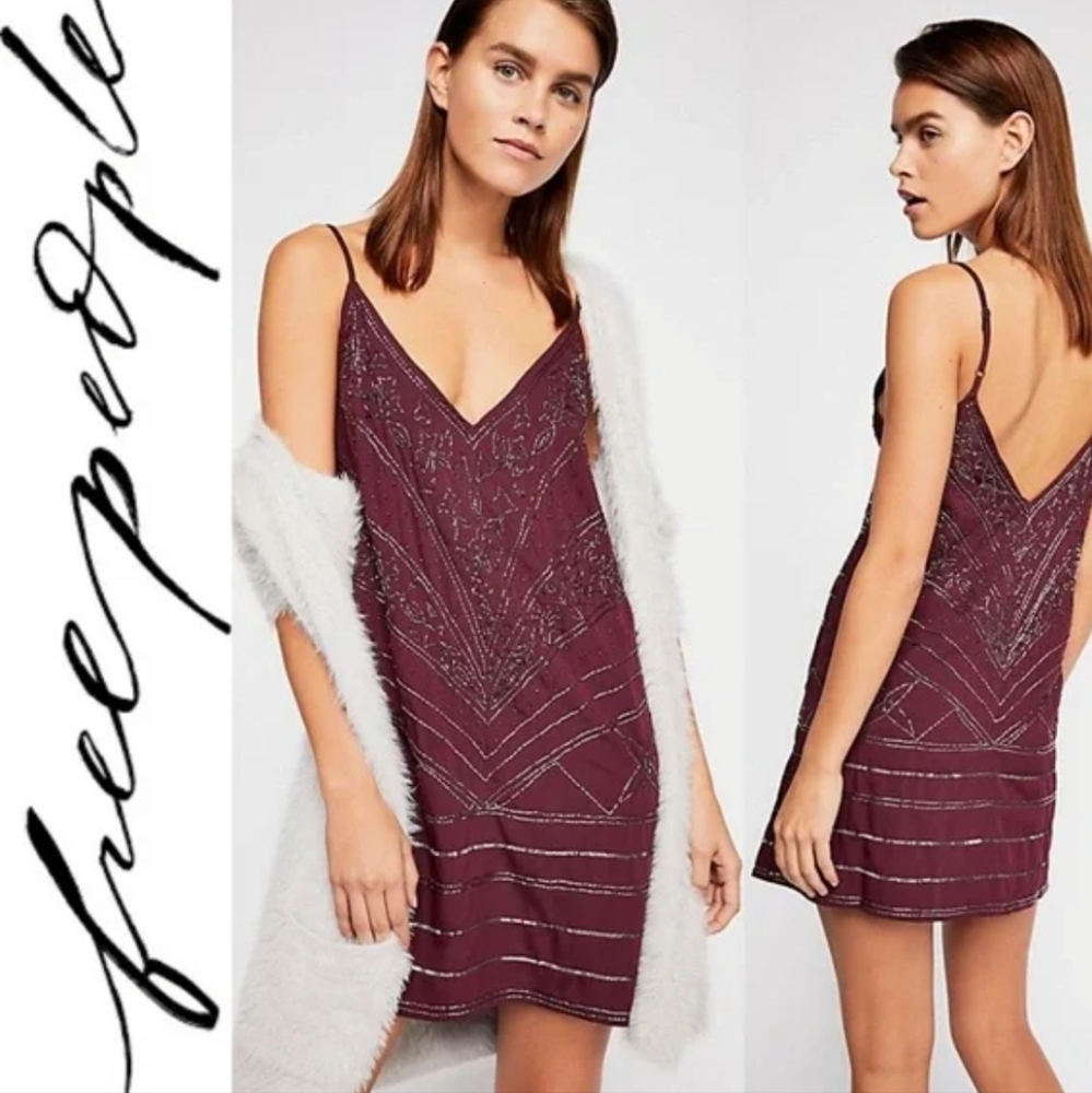 Free people sequin party dress